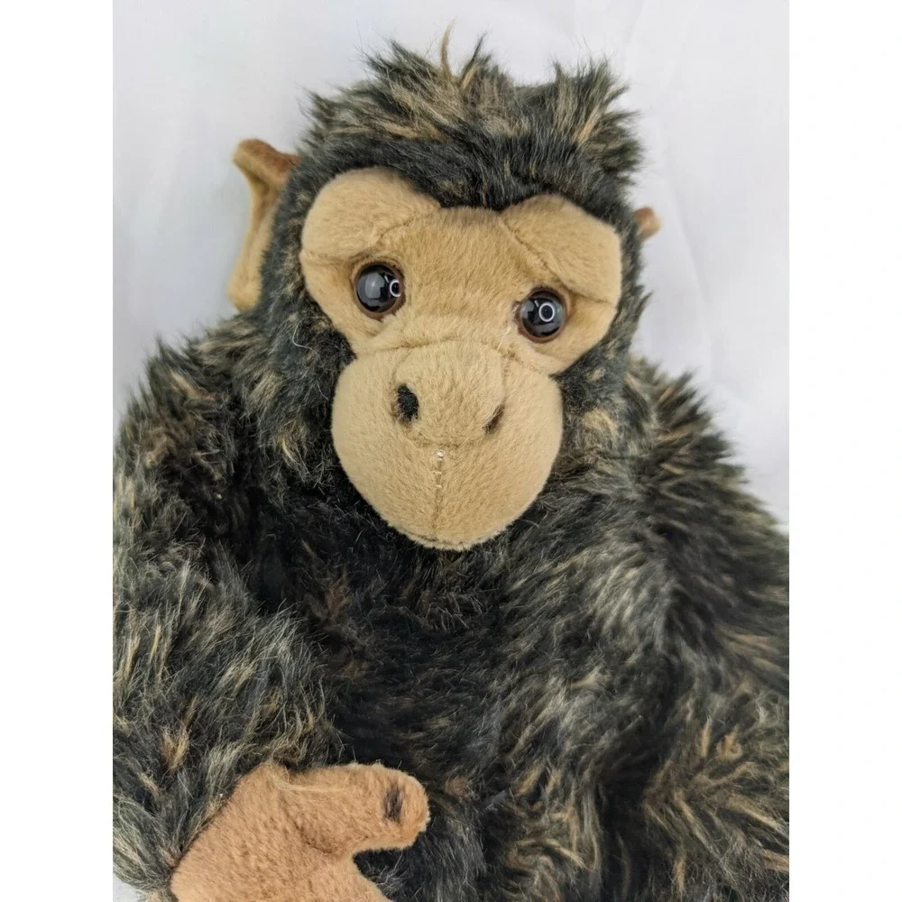SOS‎ Chimp Monkey Plush 10 Inch Save Our Space 2003 Stuffed Animal Toy